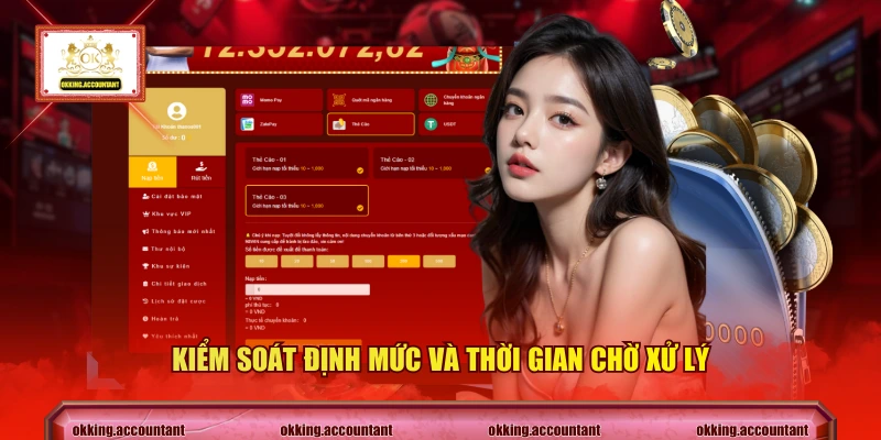 Kiểm soát định mức và thời gian chờ xử lý