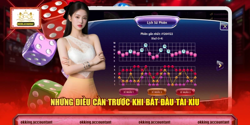 Những điều cần trước khi bắt đầu tài xỉu