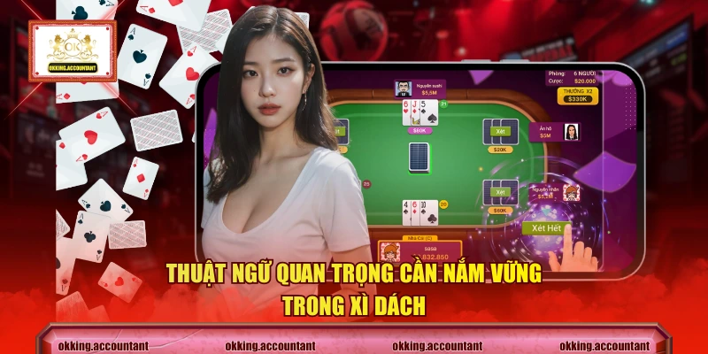 Thuật ngữ quan trọng cần nắm vững trong xì dách
